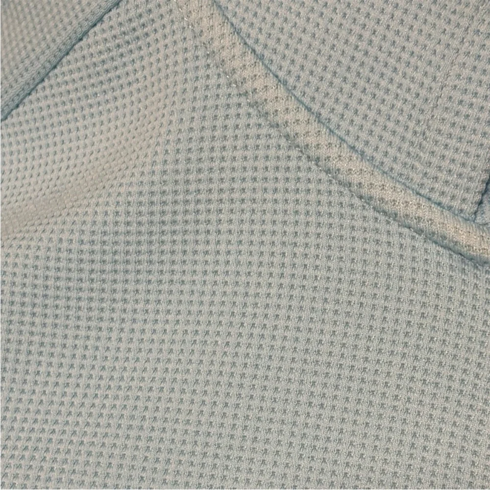 Peter Millar Sky Blue Waffle Knit Pullover - Picture 12 of 12